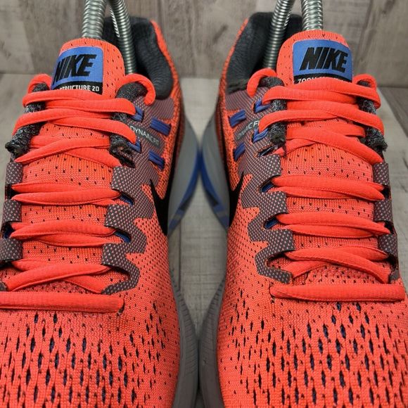 Nike Womens Air Zoom Structure 20 Running Shoes Sneaker Orange Size 7 849577-600 - Picture 5 of 15